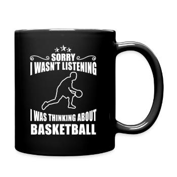 Basketball Basketball Basketball Team - Full Colour Mug - black - Right
