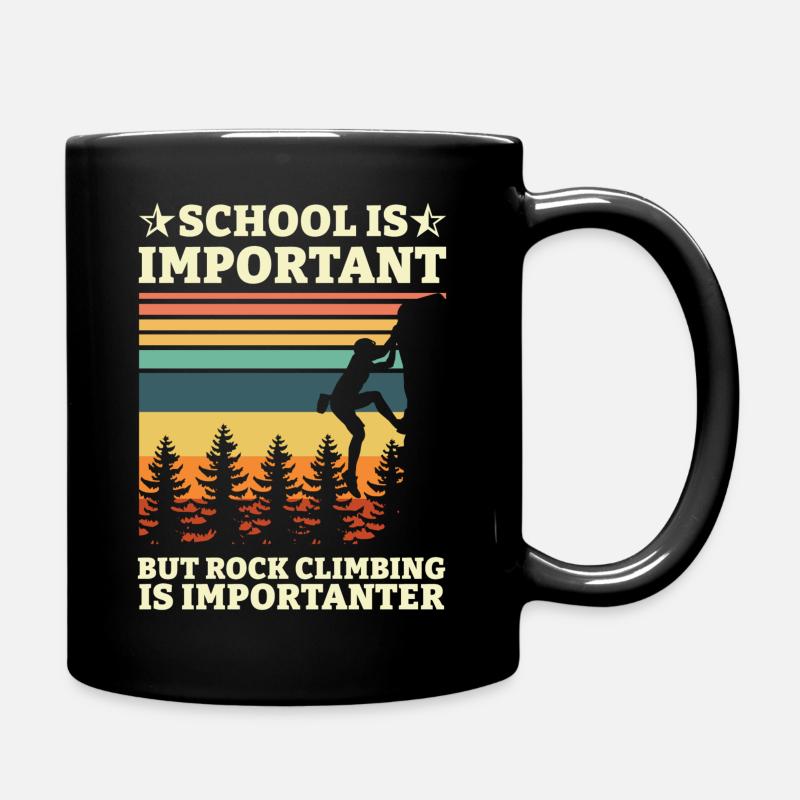 Boulder Escalade Alpinisme Escalade Cadeau d’Escalade - Mug uni - noir
