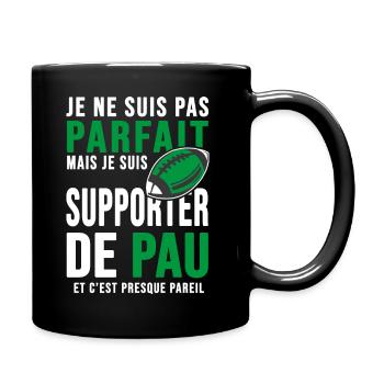 supporter rugby stade Pau club humour rugby palois - Mug uni - noir - Droite
