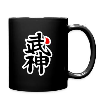 BUJIN KANJI BUJINKAN - Mug uni - noir - Droite