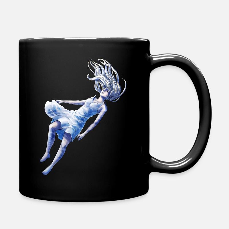 Les filles sous l’eau | au bord de la mer | Imagination - Mug uni - noir