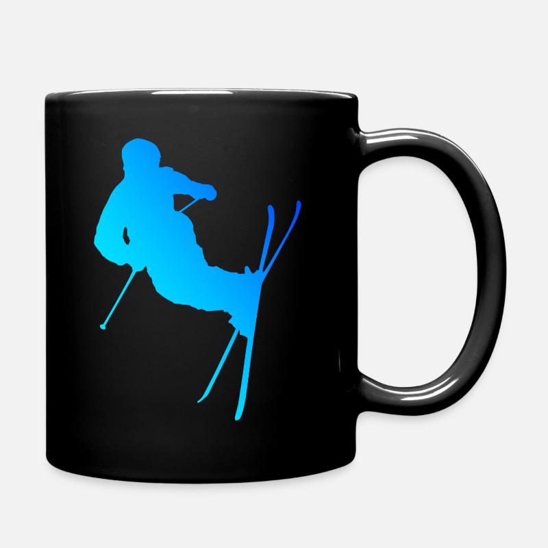 Freestyle Ski Ski Jumping Herren Ski Freestyle - Tasse einfarbig - Schwarz