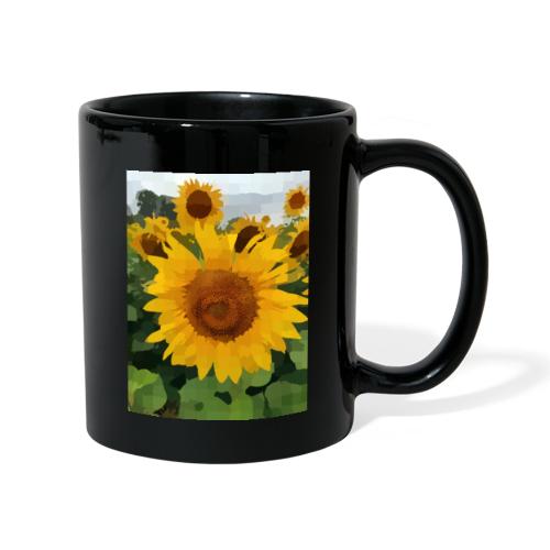 Sonnenblume - Tasse einfarbig