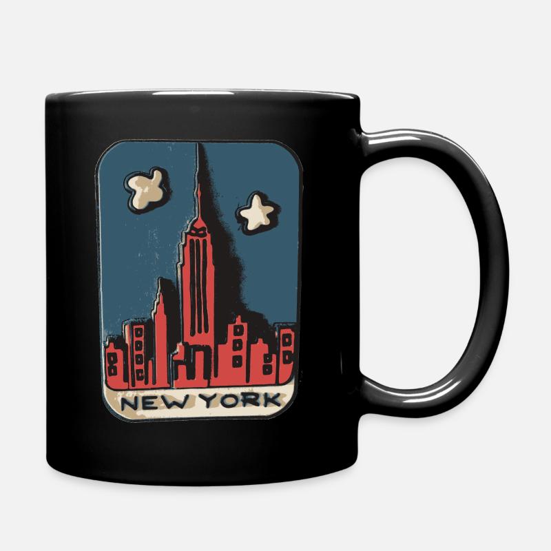 New York (New York) - Mug uni - noir