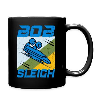 Bobsleigh Bobsleigh Racing Bobsleigh Sports d’hiver - Mug uni - noir - Droite