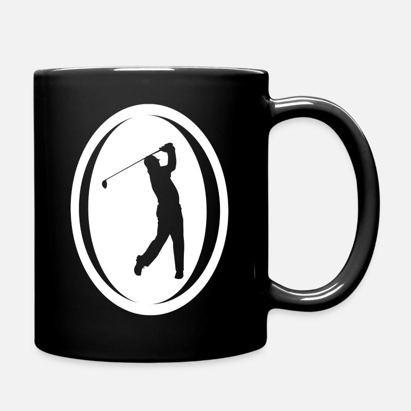 golf sport - Full Colour Mug - black