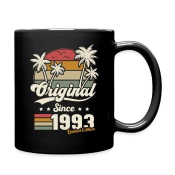 Cadeau 1993 Ans Anniversaire Vintage nés en 1993 - Mug uni - noir - Droite