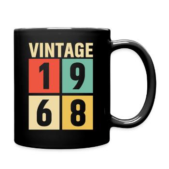 cadeau anniversaire homme amie femme original 1968 - Mug uni - noir - Droite