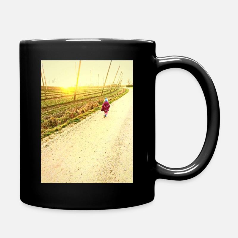 Le bonheur des enfants - Mug uni - noir