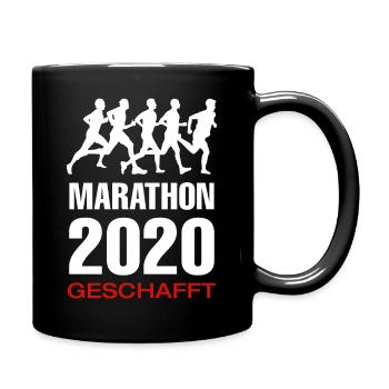 Marathon Running - Full Colour Mug - black - Right