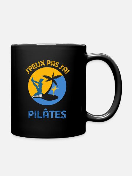 Pilates - Mug uni - noir
