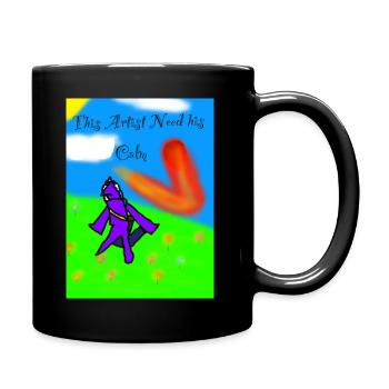 Mirkos Artist Artikel - Tasse einfarbig - Schwarz - Rechts