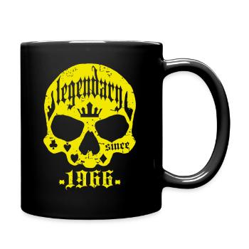 Legendary since 1966 - Tasse einfarbig - Schwarz - Rechts