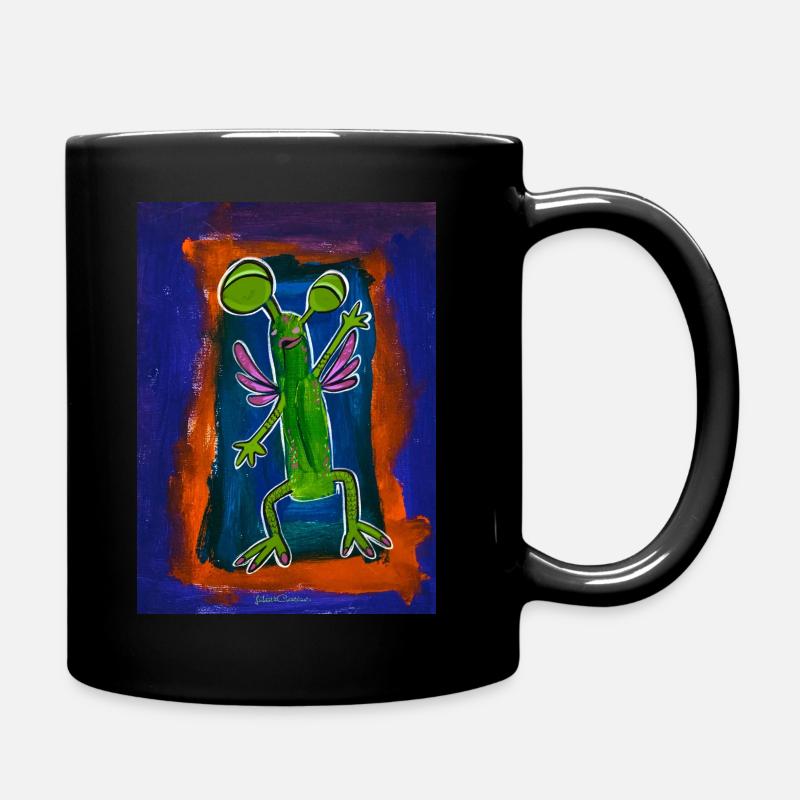 MONSTER 1 AUF LEINWAND - Tasse einfarbig - Schwarz