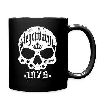 Légendaire depuis 1975 - Mug uni - noir - Droite