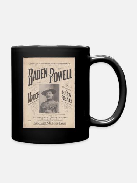 Baden-Powell - Tasse einfarbig - Schwarz