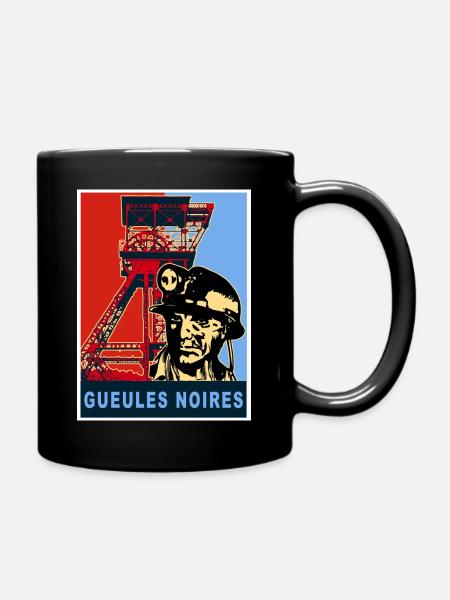 Charbon 5 - Mug uni - noir