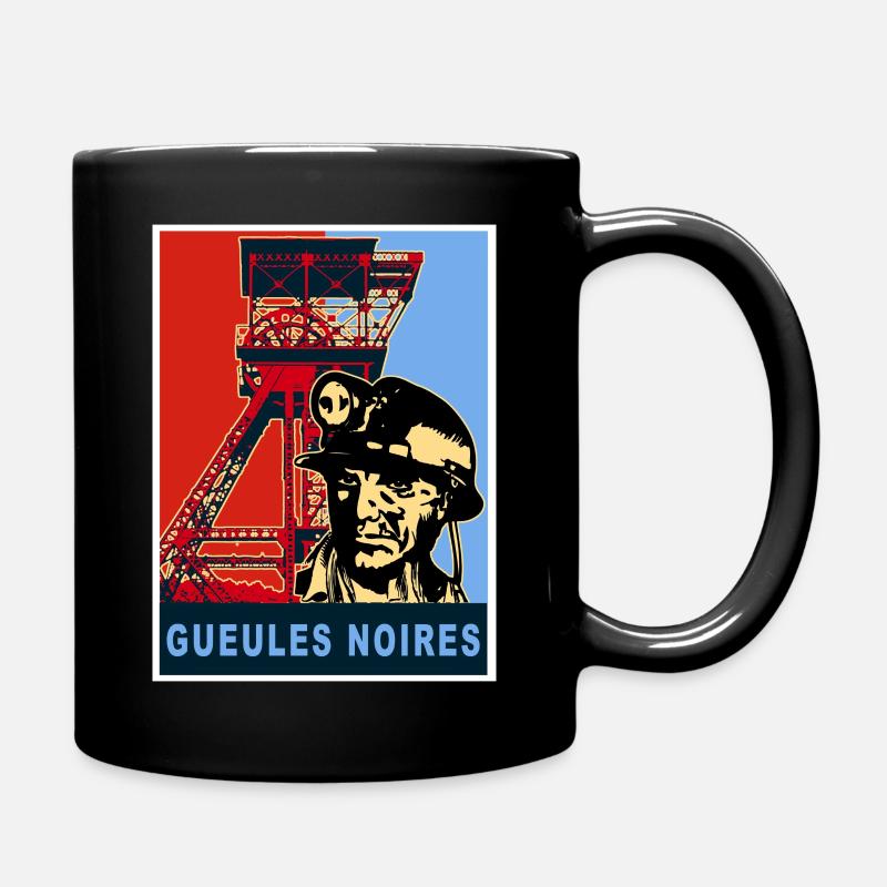 Charbon 5 - Mug uni - noir