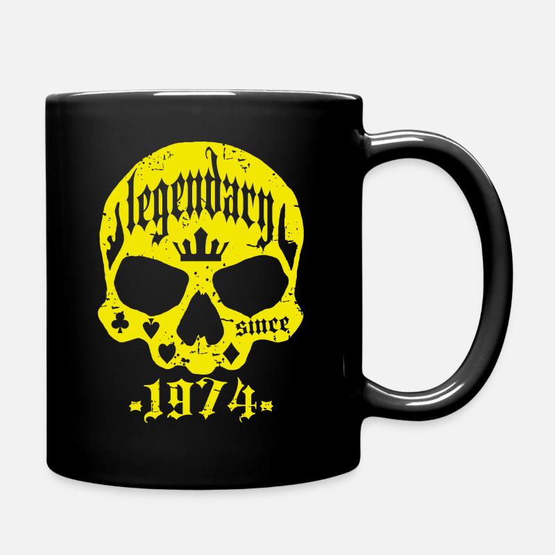 Legendär seit 1974 - Tasse einfarbig - Schwarz