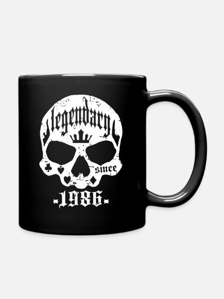 Legendär seit 1986 - Tasse einfarbig - Schwarz