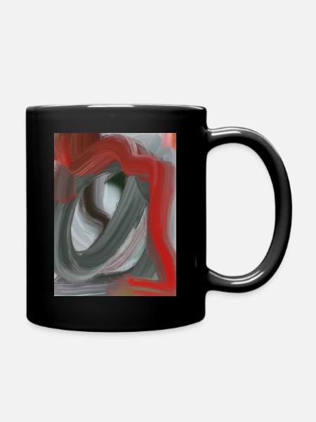 art - Mug uni - noir