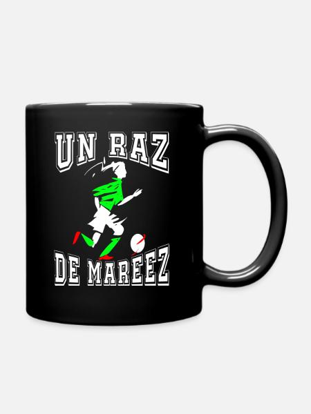 Un raz de marée ou raz de mareez Mahrez - Mug uni - noir