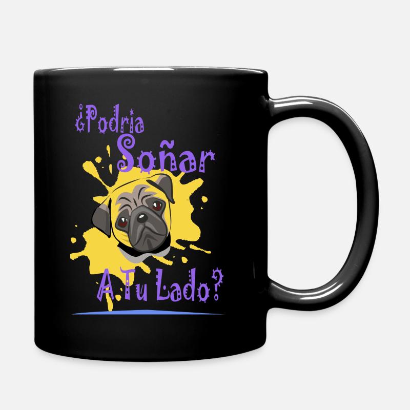 Je pourrais rêver à tes côtés - Mug uni - noir