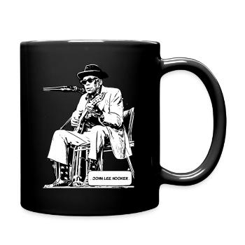 John Lee Hooker - Mug uni - noir - Droite