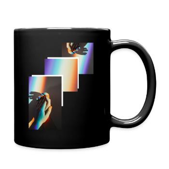 Conception à la main - Mug uni - noir - Droite