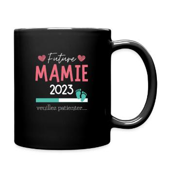 Future Mamie 2023 Cadeau annonce de grossesse - Mug uni - noir - Droite