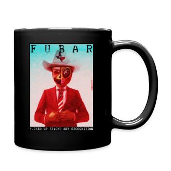 Zombie-Cowboy from Carnaby Street - Total FUBAR - Tasse einfarbig - Schwarz - Rechts