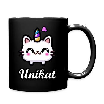Licorne Chat Licorne Chat Unique Unicat - Mug uni - noir - Droite