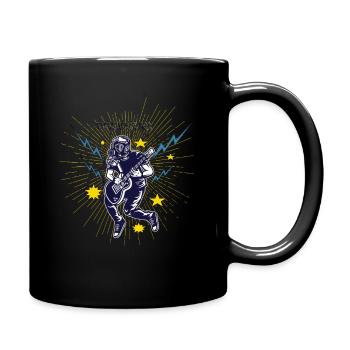 Rock - Tasse einfarbig - Schwarz - Rechts
