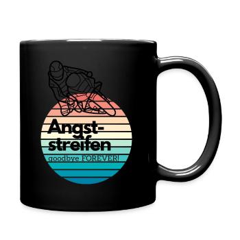 Fear stripes - Full Colour Mug - black - Right