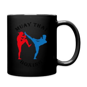 Muay Thai Boxe - Mug uni - noir - Droite