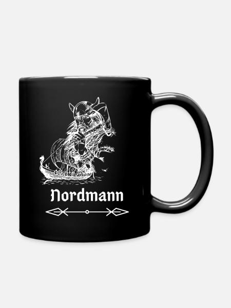 Nordmann - Tasse einfarbig - Schwarz