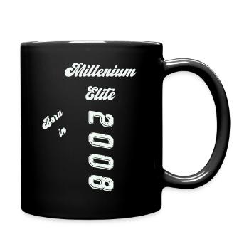 2008 - Tasse einfarbig - Schwarz - Rechts