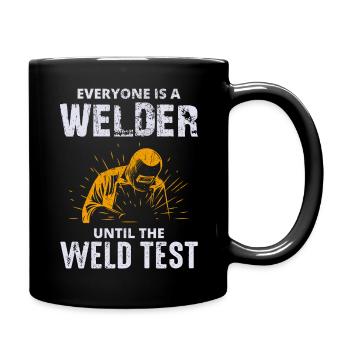 Welding Welder Metal Construction Ironworker - Full Colour Mug - black - Right