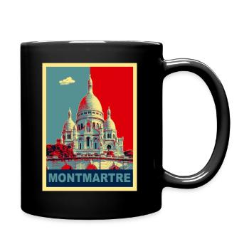 Montmartre - Full Colour Mug - black - Right