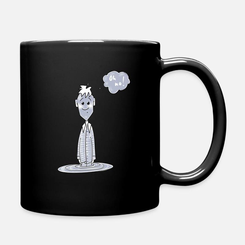 oh no! - Full Colour Mug - black