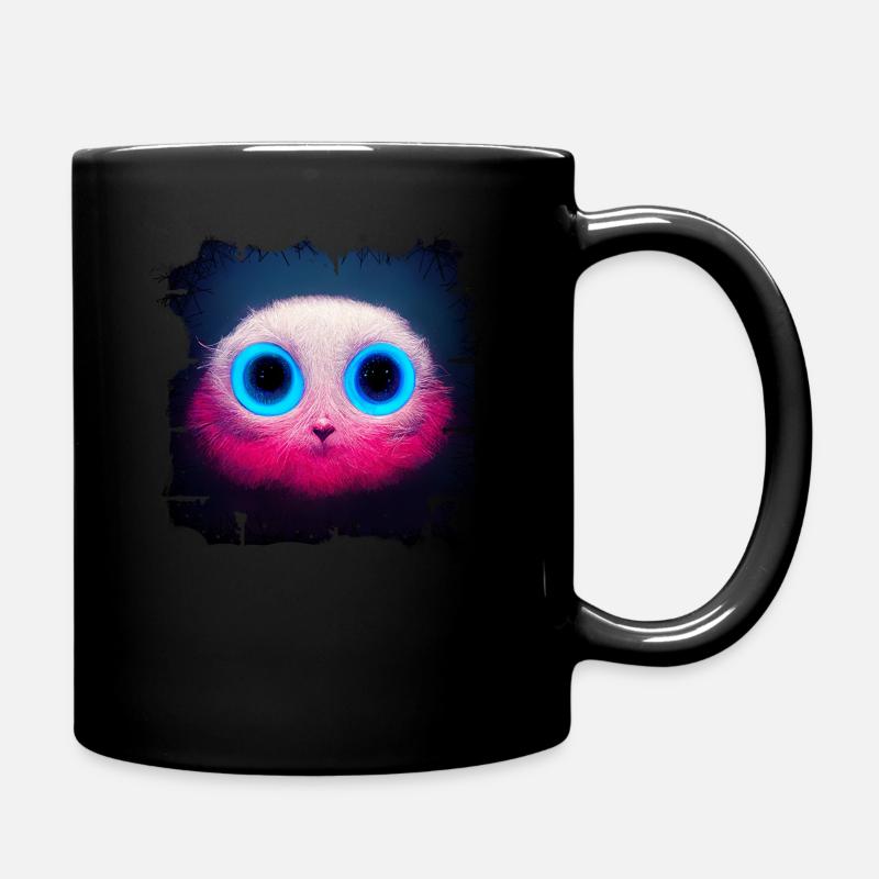 Raum ti meow - Tasse einfarbig - Schwarz