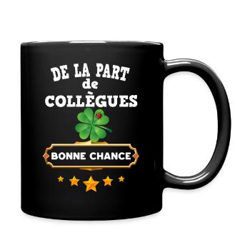 Les Collègues inoubliables Cadeau Départ Collègue - Mug uni - noir - Droite