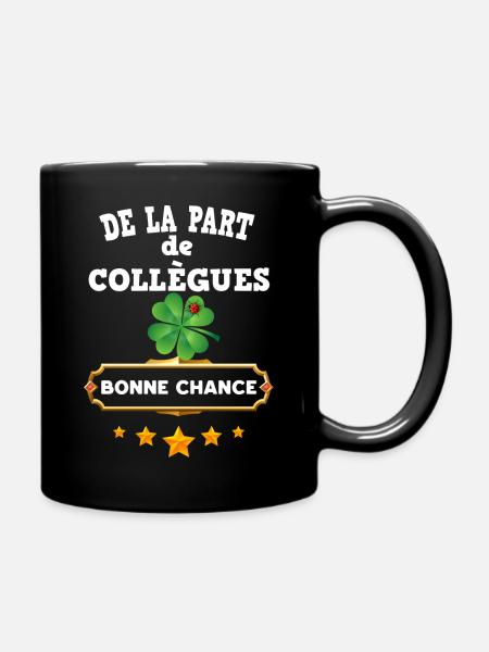 Les Collègues inoubliables Cadeau Départ Collègue - Mug uni - noir