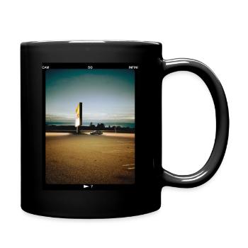Dämmerung.Urban - Tasse einfarbig - Schwarz - Rechts