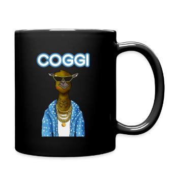 BAD BOY COGGI - Full Colour Mug - black - Right