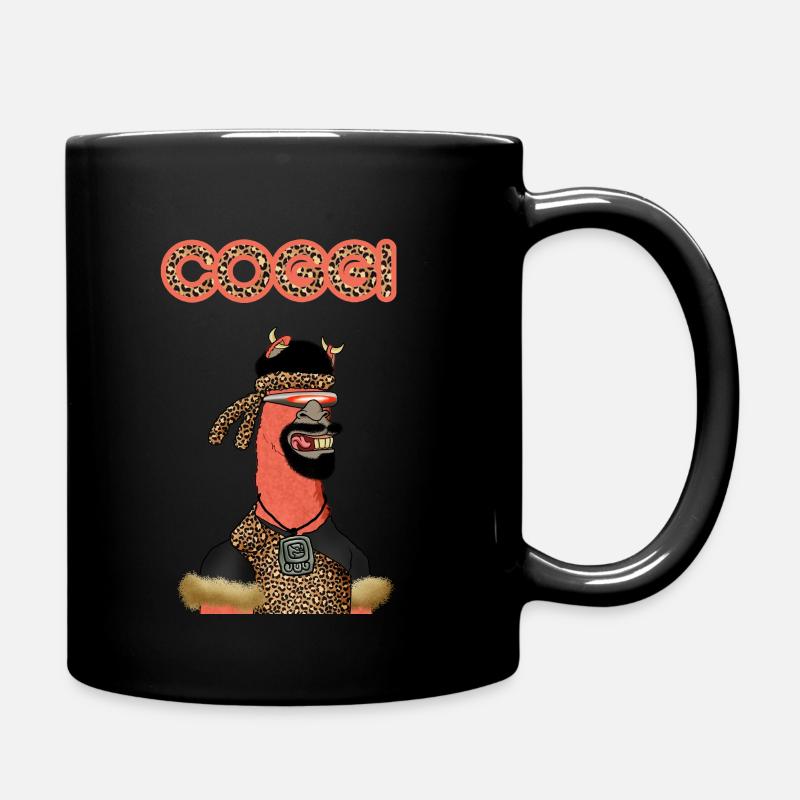 COGGI WARRIOR - Mug uni - noir