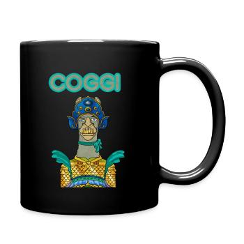 COGGI ASIA GOD - Mug uni - noir - Droite