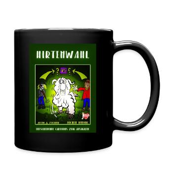 Shepherd’s Choice - Dessins animés cruciaux à colorier - Mug uni - noir - Droite