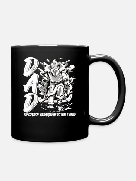 Dad because guardian is too long - Full Colour Mug - black