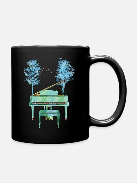 Piano De Nature - Mug uni - noir